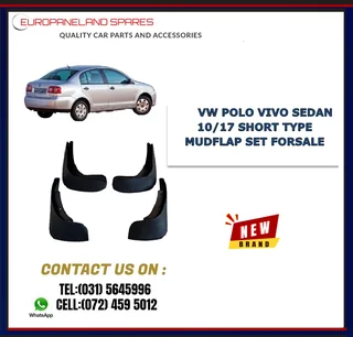 VW Polo Vivo Sedan (10/2017 )  New Mudflaps set forsale  R300