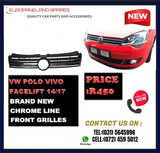 VW Polo Vivo 2014/17 New Front Grilles forsale  Price: R450