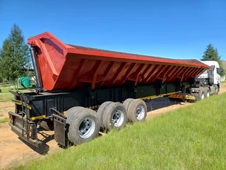 SA Truck Bodies Side Tipper Trailer