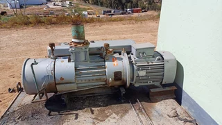 Busch Vacuum Pump with Electric Motor