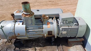 Busch Vacuum Pump with Electric Motor
