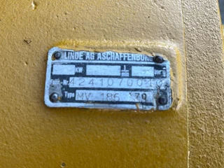 Linde MV185 70 Hydraulic Drive Motor