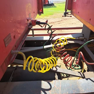 1999 Afrit Tautliner Interlink Beverage Trailer