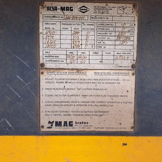 1999 Afrit Tautliner Interlink Beverage Trailer