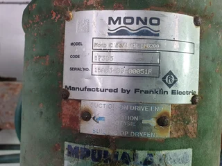 Mono Borehole Pump