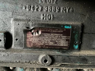 Deutz F6L914 Turbo Engine For Spares