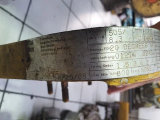 Cummins 6CT 8.3 Engine Stripped