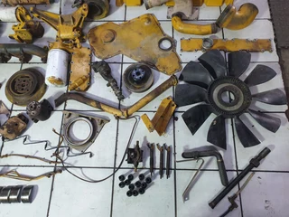 Cummins 6CT 8.3 Engine Stripped