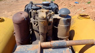 Bomag BW75S Walk Behind Roller and Trailer