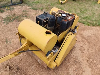 Bomag BW75S Walk Behind Roller and Trailer