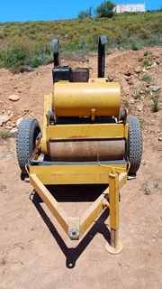 Bomag BW75S Walk Behind Roller and Trailer