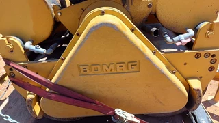 Bomag BW75S Walk Behind Roller and Trailer