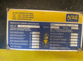 2013 Afrit Trailer 11,6m