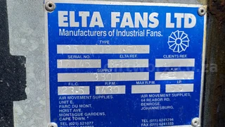 Elta Industrial Axial Fan