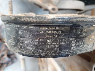 Cummins QSL 8.9 Engine for Spares