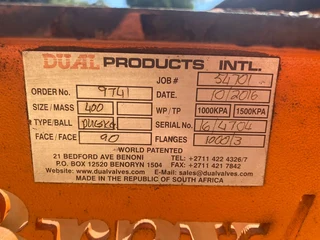 Manual Gate Valve Ø 40cm