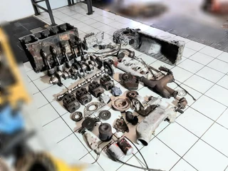 ADE 409 Stripped Complete Engine