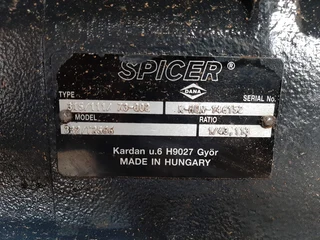 JCB 406 Front End Loader Rear Differential Axle