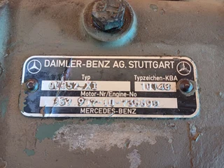 Mercedes Benz OM 352 Engine