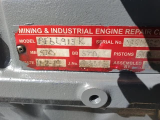 Deutz BF6L913 Turbo Engine