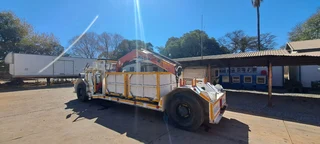 Bird Machines Heavy Duty Utility Vehicle with Crane