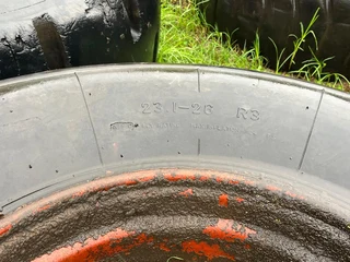 Tyre 23.1-26 with Rim