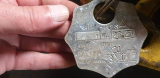 26.25 Ton 3 Leg Chain Sling