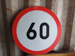 Speed Limit 60km Sign