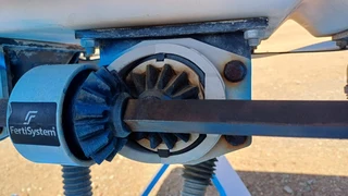 Monosem Fertiliser Spreader Kunsmis Strooier