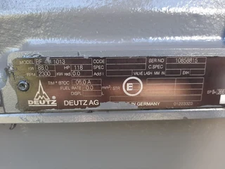 Deutz BF4M 1013 Engine Stripping For Spares