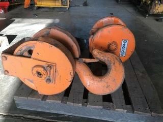 10 Ton Overhead Bridge Crane Swivel Block And Hook