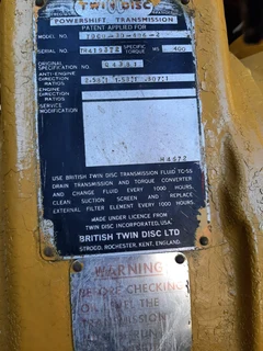 Twin Disc Powershift Transmission