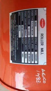 Roller Mill With Electric Motor