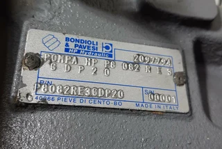 Bondioli &amp; Pavesi Hydrostatic Axial Piston Pump HP P8