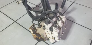 Rexroth 3 Spool Hydraulic Solenoid Directional Control Valve Bank