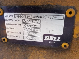 Front Differential Axle 14R4A