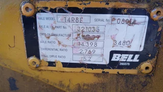 Front Differential Axle 14R8E Bell B25C