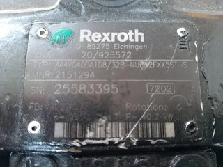 Bosch Rexroth Variable Displacement Axial Piston Pump AA4VG40