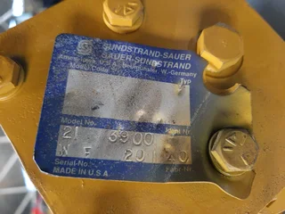 Sundstrand Sauer Danfoss Hydraulic Axle Piston Series 21 Motor.