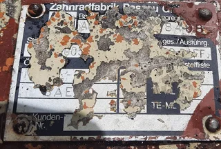 Bomag BW212D Roller Rear Axle.