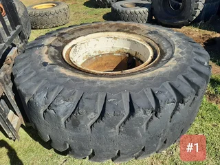 Industrial Tyre With Rim 24.00-35