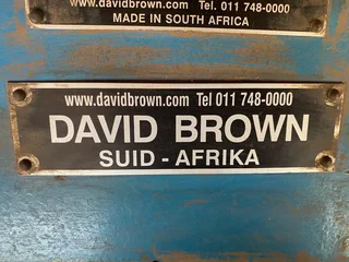 David Brown Reduction Gearbox Ratio 35 to 1