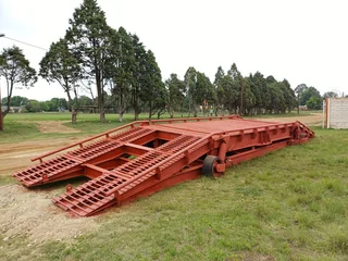 Truck Forklift Rotating Loading Ramp