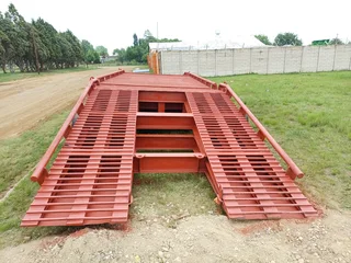 Truck Forklift Rotating Loading Ramp