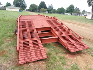 Truck Forklift Rotating Loading Ramp
