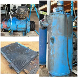 Compressor, Radiator and Oil Separator