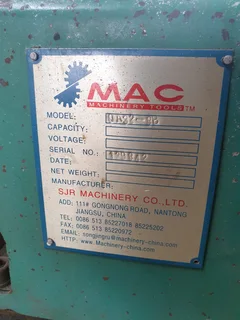 Universal Iron Worker Mac QA32-8B