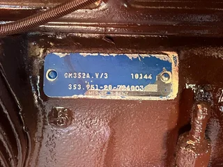 Mercedes Benz OM352A Engine