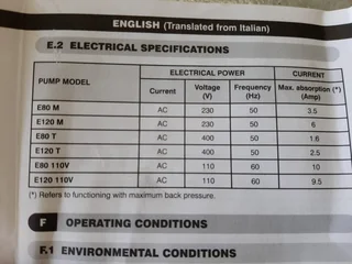 PIUSI E80T Fuel Oil Pump