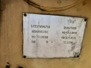 1998 JCB 3CX TLB Cabin